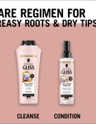 Schwarzkopf Gliss Split Ends Miracle bezoplachový kondicionér na roztřepené konečky vlasů 200 ml