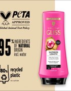 Schwarzkopf Gliss Supreme Length ochranný kondicionér pro dlouhé vlasy 200 ml