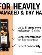 Schwarzkopf Gliss Ultimate Repair posilující kondicionér pro suché a poškozené vlasy 200 ml