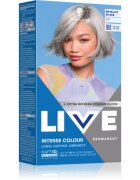 Schwarzkopf LIVE Intense Colour permanentní barva na vlasy odstín U71 Metallic Silver 1 ks