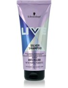 Schwarzkopf LIVE Silver čisticí šampon neutralizující žluté tóny 200 ml