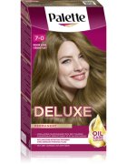 Schwarzkopf Palette Deluxe permanentní barva na vlasy odstín 7-0 Středně Plavý 1 ks