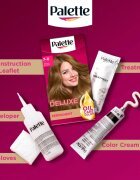 Schwarzkopf Palette Deluxe permanentní barva na vlasy odstín 7-0 Středně Plavý 1 ks