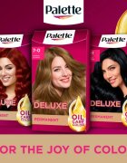 Schwarzkopf Palette Deluxe permanentní barva na vlasy odstín 7-0 Středně Plavý 1 ks