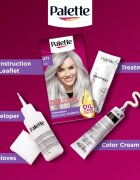 Schwarzkopf Palette Deluxe permanentní barva na vlasy odstín U71 Ledový stříbrný 1 ks