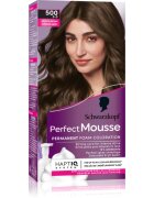 Schwarzkopf Perfect Mousse permanentní barva na vlasy odstín 500 Středně hnědý 1 ks