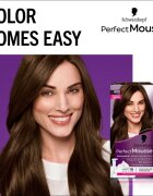 Schwarzkopf Perfect Mousse permanentní barva na vlasy odstín 600 Světle hnědý 1 ks