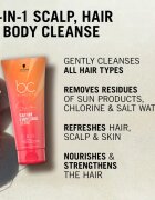 Schwarzkopf Professional BC Bonacure Sun Protect Scalp Hair & Body Cleanse sprchový gel 2 v 1 200 ml