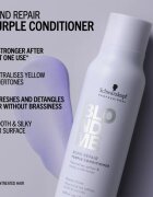 Schwarzkopf Professional Blondme Bond Repair Purple Conditioner fialový kondicionér pro blond vlasy 250 ml