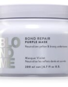 Schwarzkopf Professional Blondme Bond Repair Purple Mask maska na vlasy neutralizující žluté tóny 200 ml