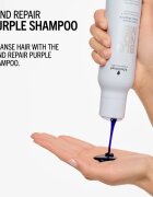 Schwarzkopf Professional Blondme Bond Repair Purple Shampoo fialový šampon pro blond vlasy 300 ml