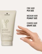 Schwarzkopf Professional Blondme Bond Repair Sealing Balm pečující balzám na vlasy proti krepatění 75 ml