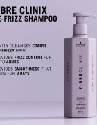 Schwarzkopf Professional Fibre Clinix De-Frizz Shampoo vyhlazující šampon pro nepoddajné a krepatějící se vlasy 300 ml