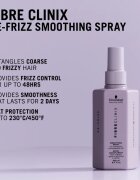 Schwarzkopf Professional Fibre Clinix De-Frizz Smoothing Spray uhlazující sprej pro nepoddajné a krepatějící se vlasy 200 ml