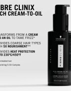 Schwarzkopf Professional Fibre Clinix Rich Cream-to-Oil vyživující olej pro nepoddajné vlasy 100 ml
