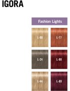 Schwarzkopf Professional IGORA Royal Fashion Lights zesvětlující krém na vlasy odstín L-89 60 ml