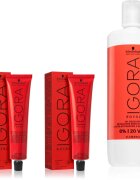 Schwarzkopf Professional IGORA Royal sada při barvení vlasů odstín 5-0; 6-0