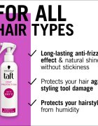 Schwarzkopf Taft Heat Protection ochranný sprej pro vlasy namáhané teplem 250 ml