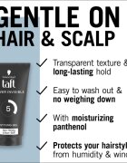Schwarzkopf Taft Power Invisible gel na vlasy se silnou fixací 150 ml