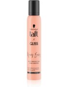 Schwarzkopf Taft x Gliss termoochranná pěna pro objem a tvar účesu pro vlnité a kudrnaté vlasy 200 ml