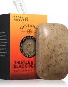 Scottish Fine Soaps Thistle & Black Pepper exfoliační tělové mýdlo 150 g