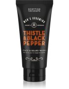 Scottish Fine Soaps Thistle & Black Pepper mycí gel na obličej a vousy 150 ml