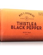 Scottish Fine Soaps Thistle & Black Pepper tuhé mýdlo 220 g
