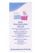Sebamed Baby Wash velmi jemná mycí emulze na tělo a vlasy 200 ml