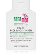 Sebamed Face & Body Wash Sensitive Skin jemná mycí emulze na tělo a obličej pro citlivou pokožku 200 ml