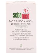 Sebamed Face & Body Wash Sensitive Skin jemná mycí emulze na tělo a obličej pro citlivou pokožku 200 ml