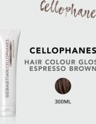 Sebastian Professional Cellophanes maska navracející lesk barveným vlasům odstín Espresso Brown 300 ml
