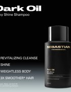 Sebastian Professional Dark Oil hydratační šampon pro lesk a hebkost vlasů 50 ml