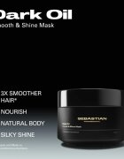 Sebastian Professional Dark Oil intenzivně vyživující maska pro lesk a hebkost vlasů 30 ml
