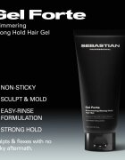 Sebastian Professional Gel Forte gel na vlasy silné zpevnění 200 ml