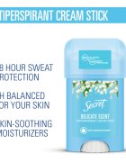 Secret Delicate Antiperspirant Cream Stick krémový antiperspirant pro ženy 40 ml