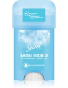 Secret Natural Unscented Antiperspirant Cream Stick krémový antiperspirant pro ženy 40 ml
