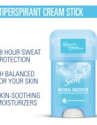 Secret Natural Unscented Antiperspirant Cream Stick krémový antiperspirant pro ženy 40 ml