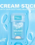 Secret Natural Unscented Antiperspirant Cream Stick krémový antiperspirant pro ženy 40 ml