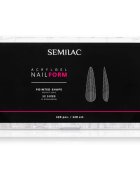 Semilac Accessories Acrylgel Nail Form šablony na nehty typ Pointed 120 ks