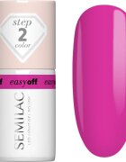 Semilac Easy Off Step 2 gelový lak na nehty s použitím UV/LED lampy odstín Magenta Crush 7 ml