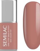 Semilac One Step 3in1 Glossy gelový lak na nehty odstín 235 Peach Beige 7 ml