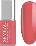 Semilac One Step 3in1 Glossy gelový lak na nehty odstín 690 Coral Pink 7 ml
