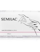 Semilac Slim Tips System umělé nehty typ Ballerina 240 ks