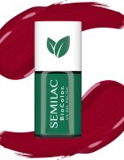 Semilac UV Hybrid BioColor gelový lak na nehty s použitím UV/LED lampy odstín 729 Dark Cherry 7 ml