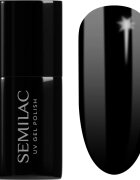 Semilac UV Hybrid Black & White gelový lak na nehty odstín 031 Black Diamond 7 ml