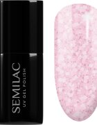 Semilac UV Hybrid Crushed_ICE gelový lak na nehty s použitím UV/LED lampy odstín 491 Strawberry Ice 7 ml