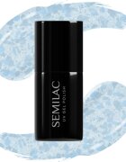 Semilac UV Hybrid Crushed_ICE gelový lak na nehty s použitím UV/LED lampy odstín 493 Bubble Gum 7 ml