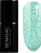 Semilac UV Hybrid Crushed_ICE gelový lak na nehty s použitím UV/LED lampy odstín 495 Mint Glacier 7 ml