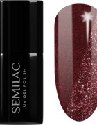 Semilac UV Hybrid Day and Night gelový lak na nehty s použitím UV/LED lampy odstín 397 Tea Before Wine 7 ml