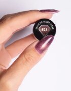Semilac UV Hybrid Galaxy Flash gelový lak na nehty s použitím UV/LED lampy odstín 823 Meta Rose 7 ml